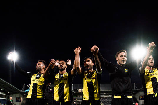 Hammarbys Imad Khalili , Junes Barny , Jiloan Hamad och