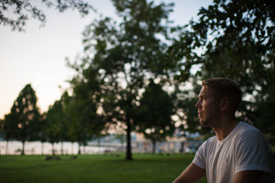 Anton Tinnerholm, player in the MLS football team New York