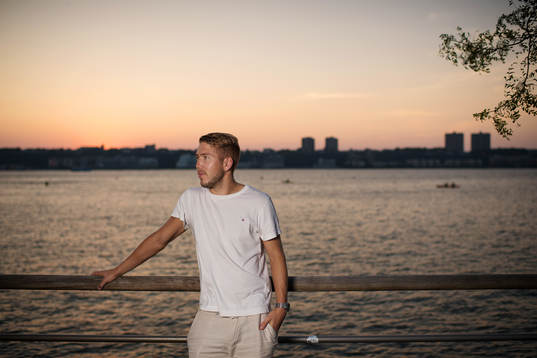 Anton Tinnerholm, player in the MLS football team New York