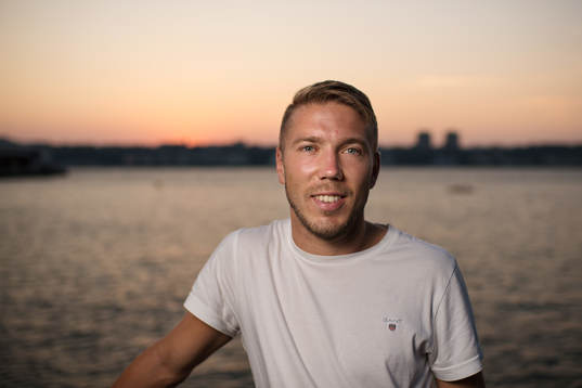 Anton Tinnerholm, player in the MLS football team New York