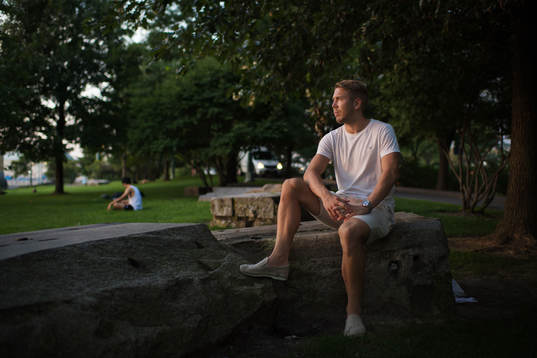 Anton Tinnerholm, player in the MLS football team New York
