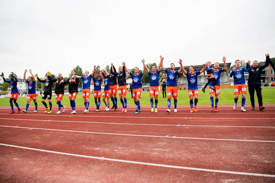 The players of Aalesund celebrate