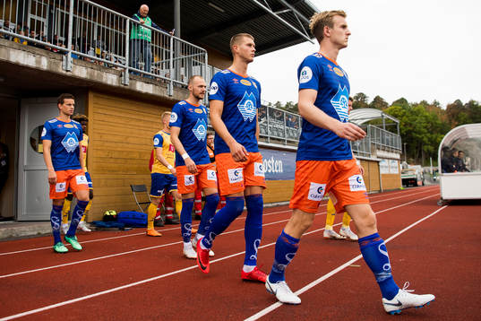 Hólmbert Fridjónsson and Torbjørn Agdestein of Aalesund