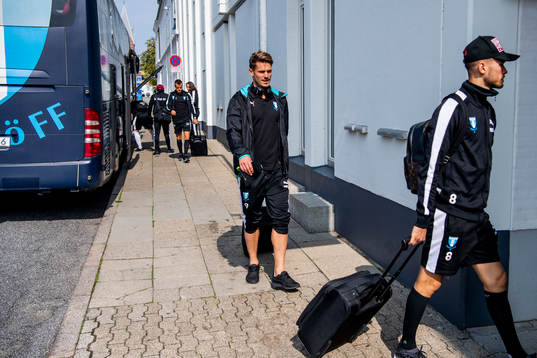 Markus Rosenberg and Arnór Ingvi Traustason of Malmö FF
