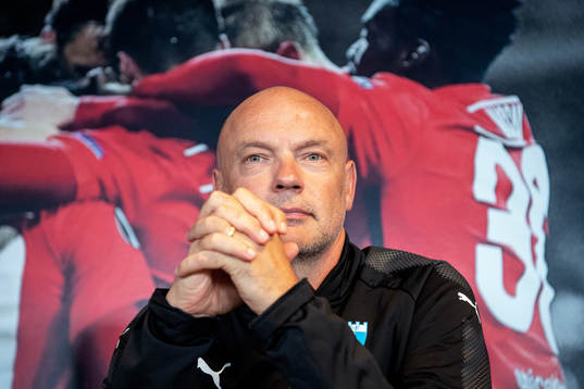 head coach Uwe Rösler of Malmö FF