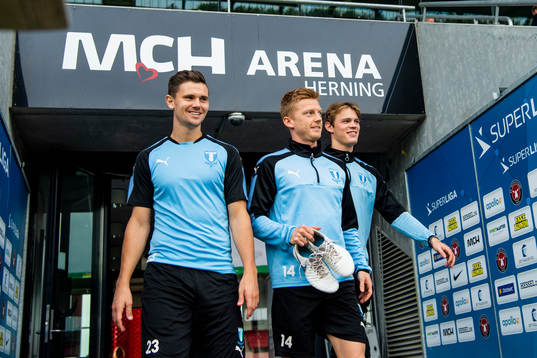 Marcus Antonsson, Anders Christiansenm Hugo Andersson of
