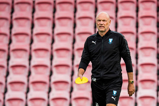 Head coach Uwe Rösler of Malmö FF