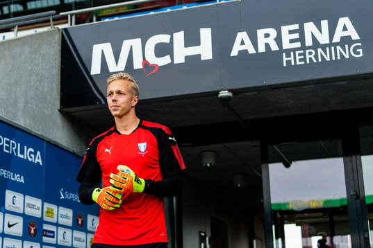 Goalkeeper Walter Viitala of Malmö FF