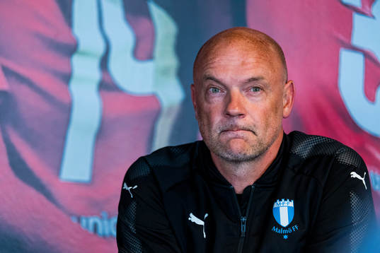 Head coach Uwe Rösler of Malmö FF