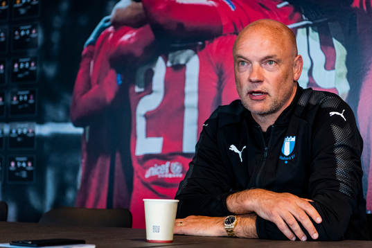 Head coach Uwe Rösler of Malmö FF