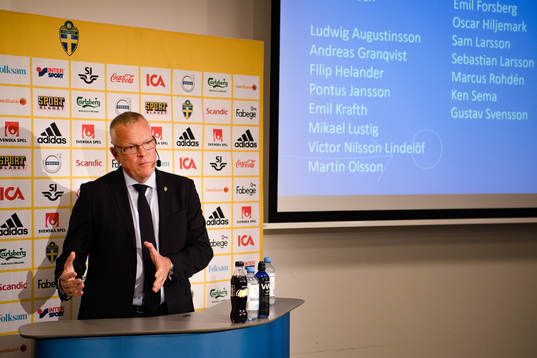 Sveriges förbundskapten Janne Andersson