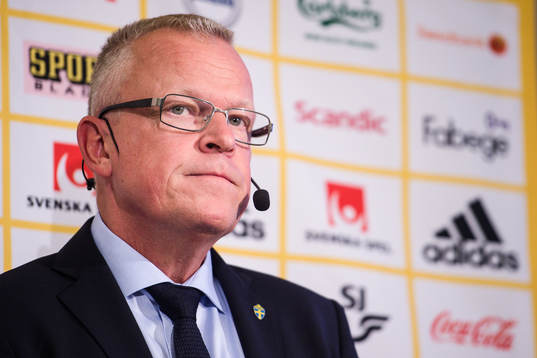 Sveriges förbundskapten Janne Andersson