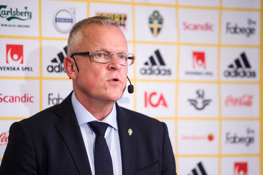 Sveriges förbundskapten Janne Andersson