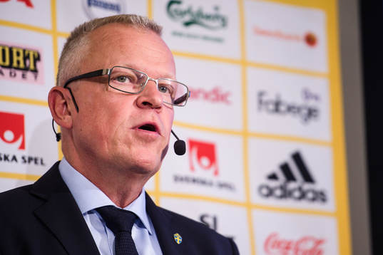 Sveriges förbundskapten Janne Andersson