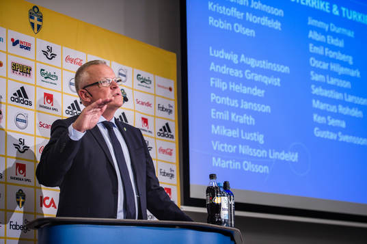 Sveriges förbundskapten Janne Andersson