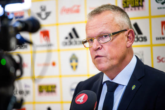 Sveriges förbundskapten Janne Andersson