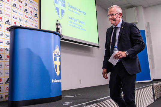 Sveriges förbundskapten Janne Andersson