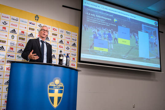 Svenska fotbollsförbundets generalsekreterare Håkan