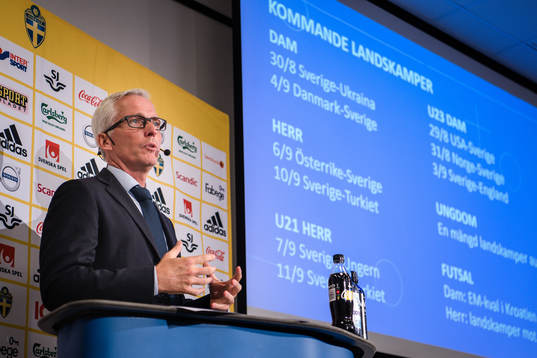 Svenska fotbollsförbundets generalsekreterare Håkan