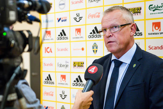 Sveriges förbundskapten Janne Andersson