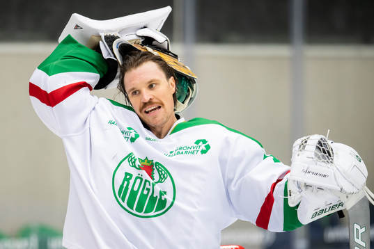 Rögles målvakt Justin Pogge