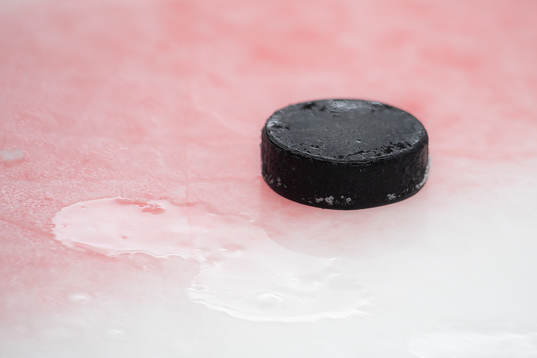 Ishockey puck