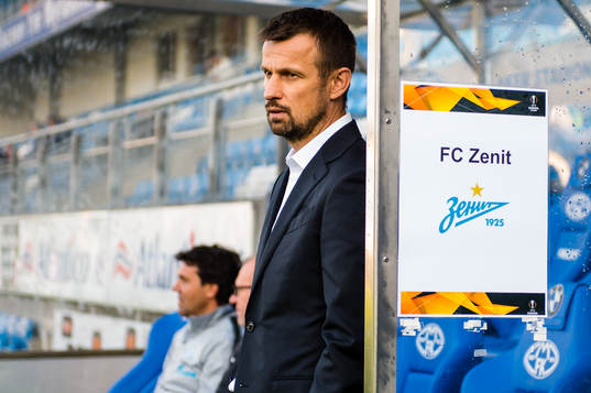 Sergei Semak, head coach of Zenit