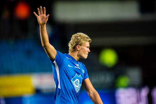 Erling Braut Haaland of Molde