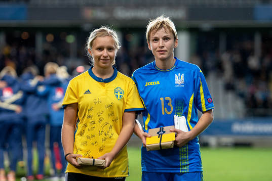 Ukrainas Natiia Pantsulia fick pris som matchens lirare