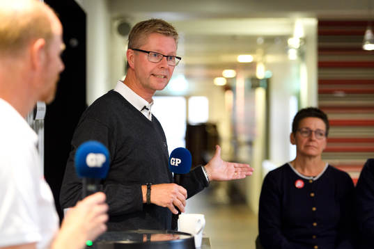 Göteborgs-Postens sportchef Ulf Niklasson leder en