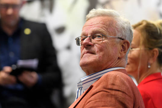 Björn Eriksson, ordförande Riksidrottsförbundet, deltar