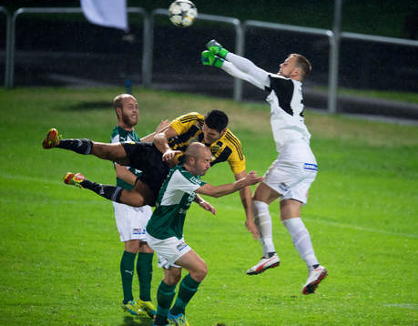 IFK Hässleholms Tommy Filipovic i matchen i division 2