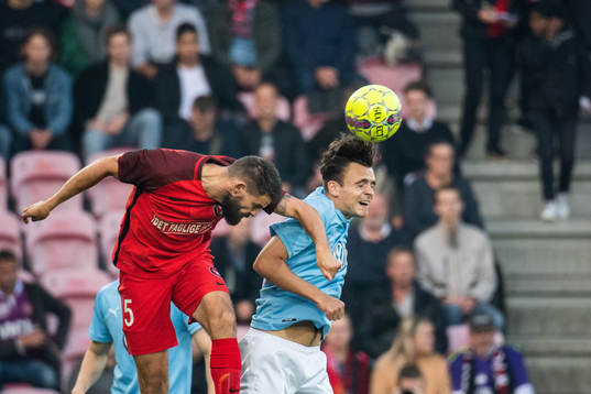 Marc Dal Hende and Lasse Nielsen of Malmö FF