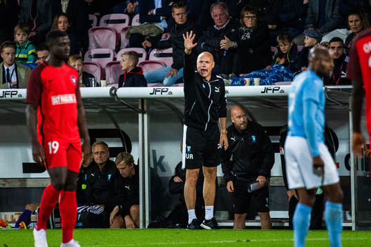 Head coach Uwe Rösler of Malmö FF