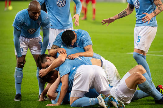 Malmö FF celebrates