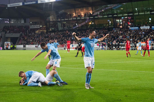 Malmö FF celebrates