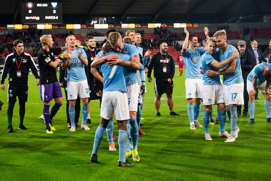 Malmö FF celebrates