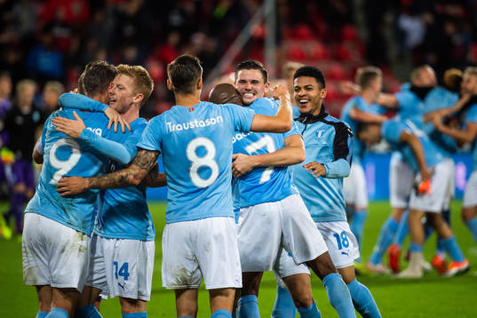Malmö FF celebrates