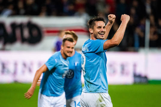 Bläddra bland fler bilder av Football, Europa League Qualification, Midtjylland - Malmö FF
