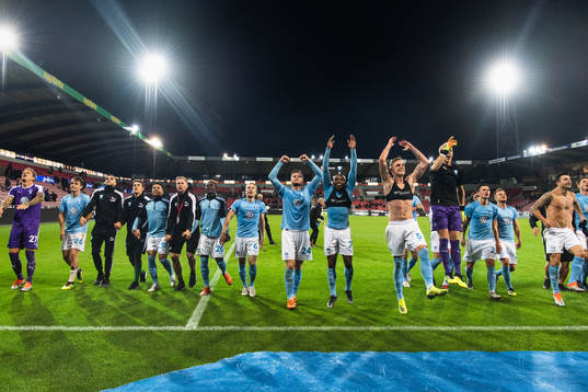 Malmö FF celebrates