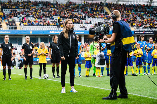 Lotta Schelin avtackas