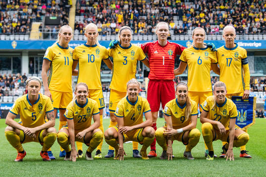 Stina Blackstenius, Sofia Jakobsson, Linda Sembrant,