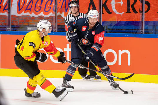 Oliver Bohm of Växjö and Daniele Grassi of Berns
