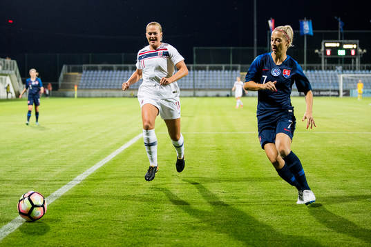 Lisa-Marie Karlseng Utland of Norway and Patricia