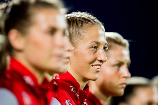 Goalkeeper Cecilie Fiskerstrand of Norway
