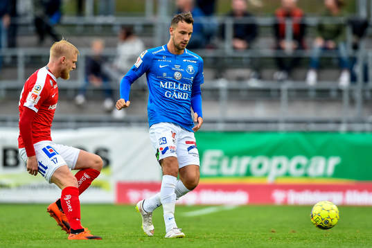 Norrköpings Kalle Holmberg och Trelleborgs Jasmin Sudic