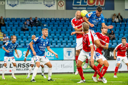 Trelleborgs Robin Nilsson mot Norrköpings Andreas