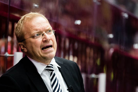 Head coach Kalle Kaskinen of TPS Åbo
