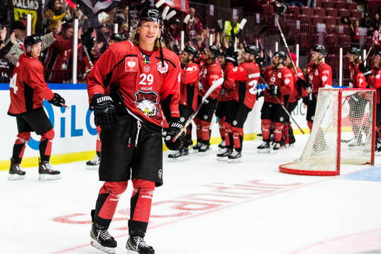 Marcus Sylvegård of Malmö Redhawks