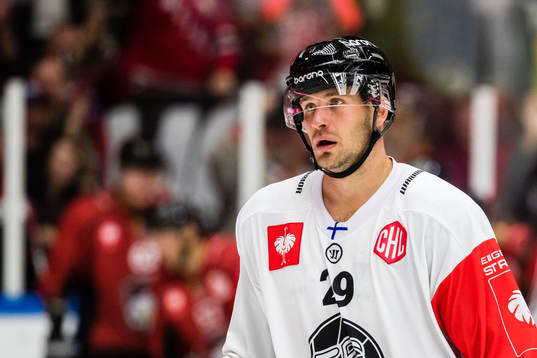 Jonne Virtanen of TPS Åbo looks dejected